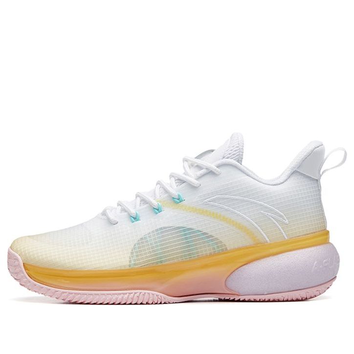ANTA Basketball Series Sneakers 'White Yellow Green' 112221621-1