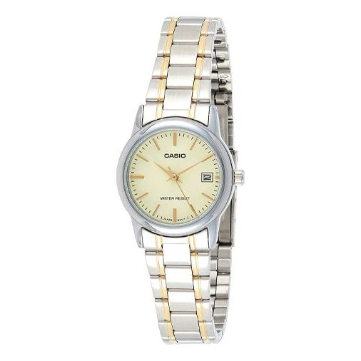 CASIO Quartz Waterproof Gold Analog LTP-V002SG-9A