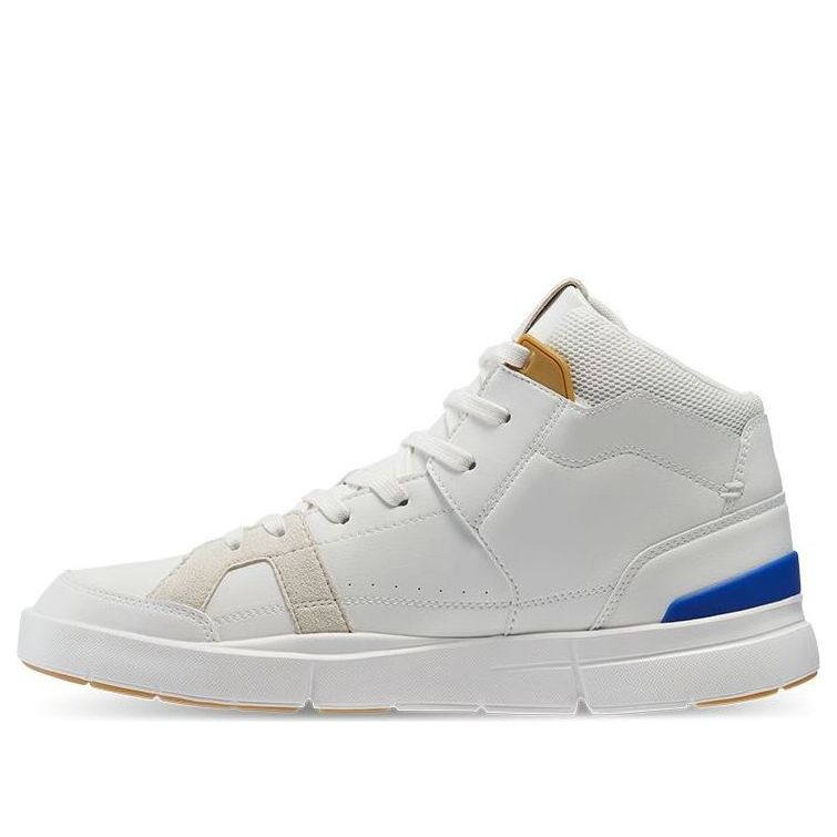 On Running The Roger Clubhouse Mid x Federer 'White Indigo' 98.98502