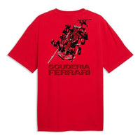PUMA x Scuderia Ferrari Graphic T-Shirt 'Rosso Corsa' 637015-02
