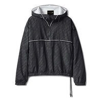 adidas originals x alexander wang Unisex Half Zipper Hooded Jacket Black BR9247