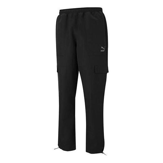 PUMA Classics Cargo Pants 'Black' 530281-01