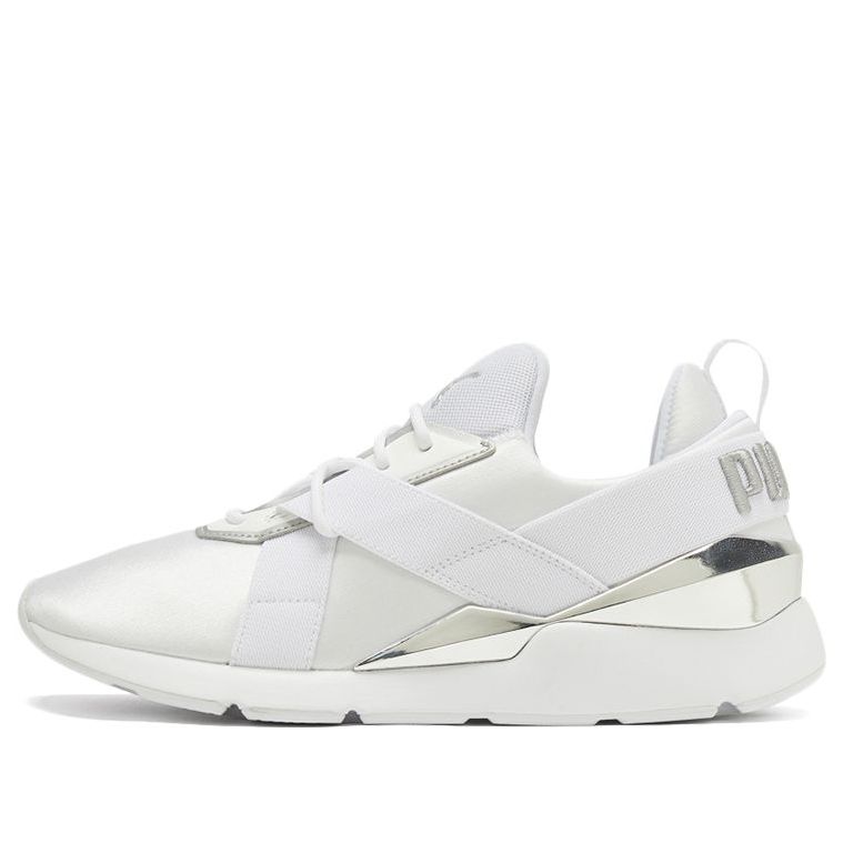(WMNS) PUMA Muse X3 'White Metallic Silver' 375131-02