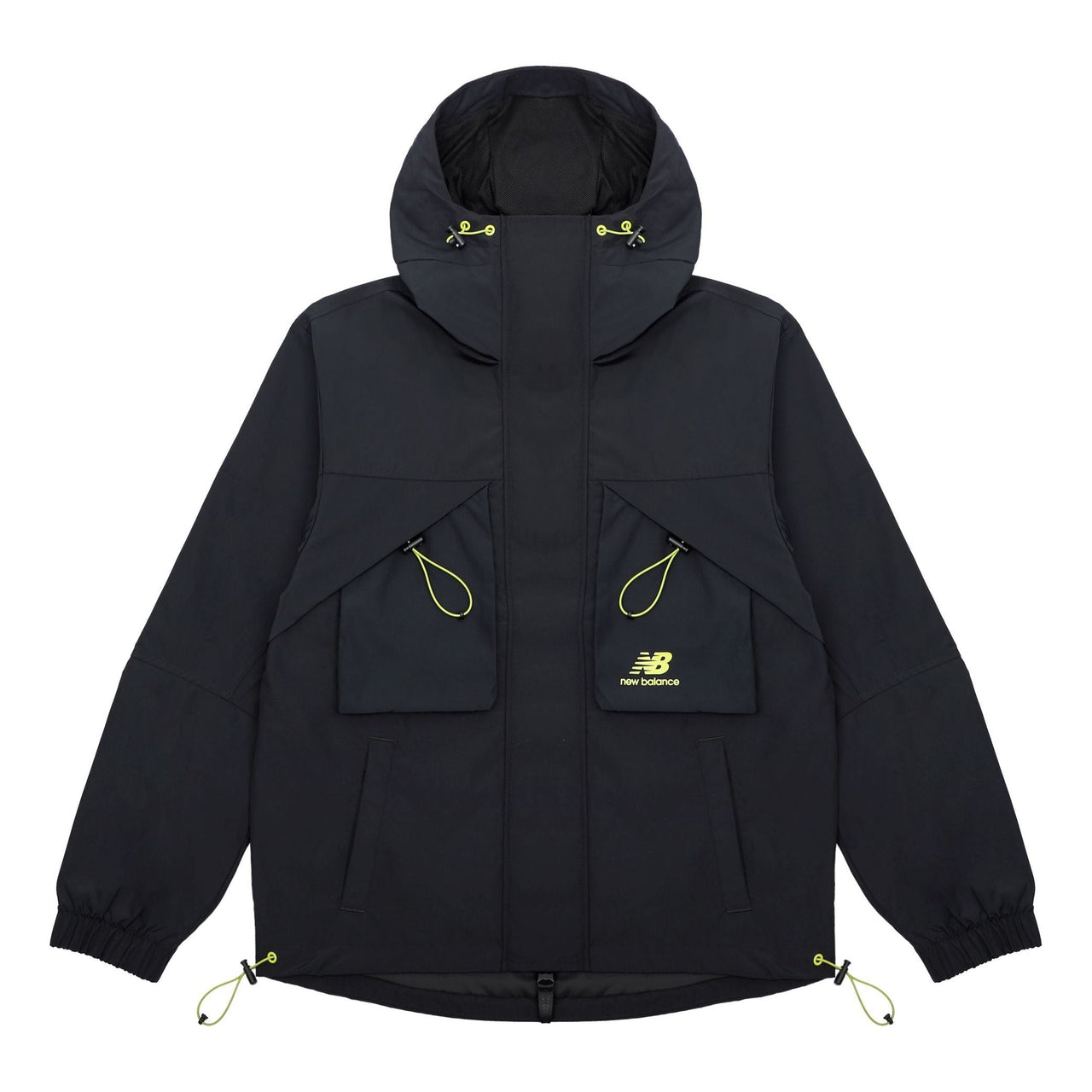 New Balance Men's New Balance Multiple Pockets Casual Sports Breathable Woven Jacket Autumn Black AMJ13376-BK
