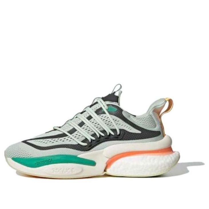 adidas ALPHABOOST V1 'Linen Green Solar Gold Court Green' HQ7091