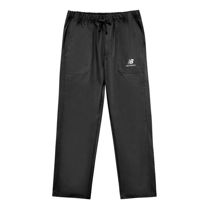 New Balance Logo Athletics Pants 'Black' AMP23354-BK