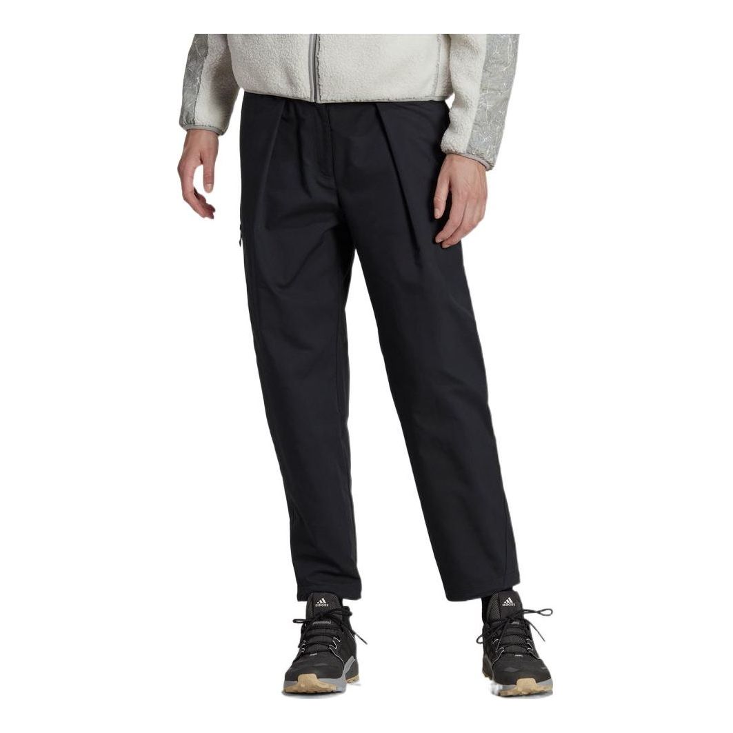 (WMNS) adidas Terrex x and wander Pants Asia Sizing 'Black' HN6944