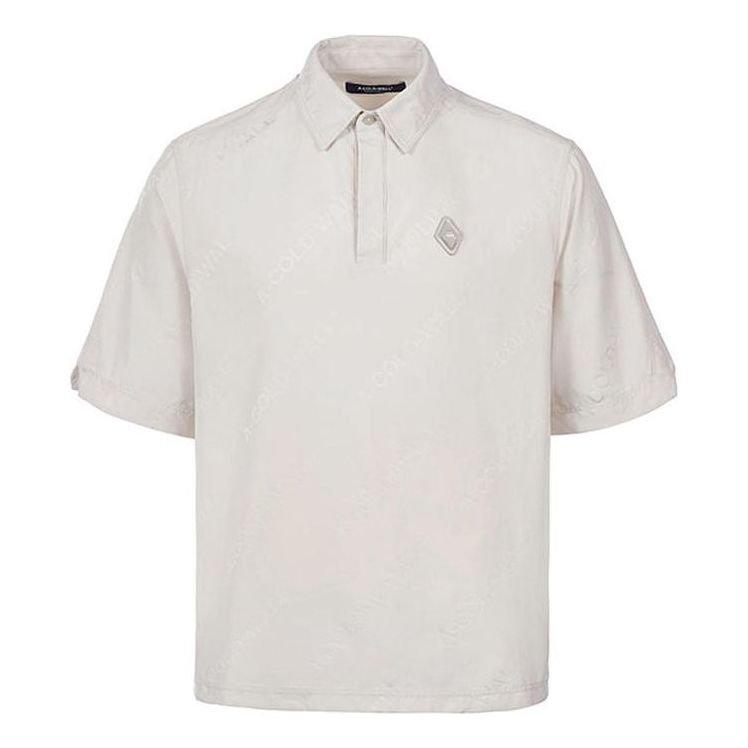 A-COLD-WALL* Polo Shirt 'Ivory' ACWMSH059-BONE