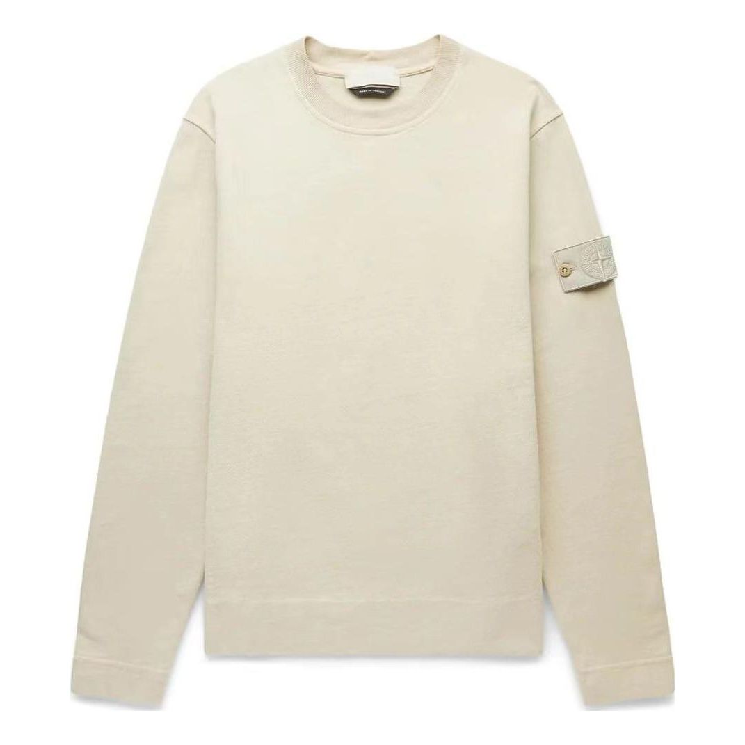 STONE ISLAND Ghost Crewneck 'Beige' 7815611F3-V0090