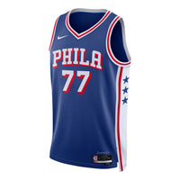 Nike Dri-FIT NBA VJ Edgecombe Philadelphia 76ers Icon Edition Swingman Jersey 'Blue Red White' DX8620-496