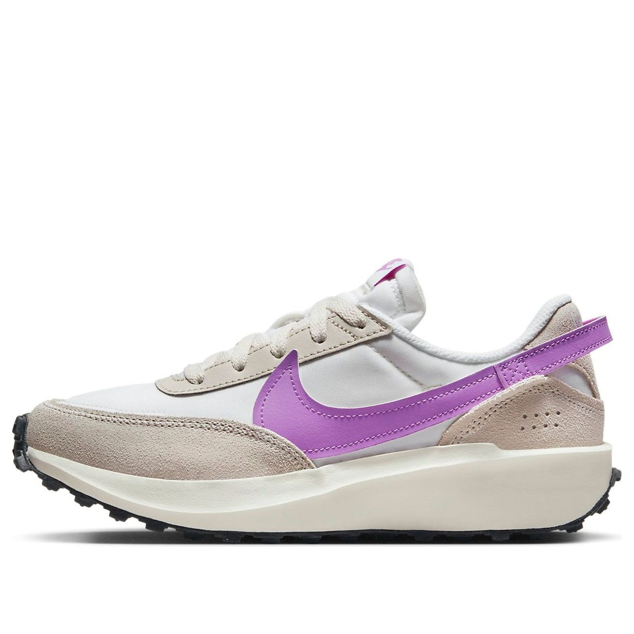 (WMNS) Nike Waffle Debut 'White Rush Fuchsia' DH9523-104