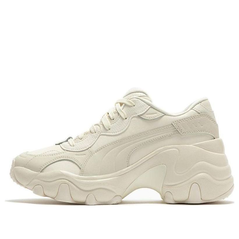 (WMNS) PUMA Pulsar Wedge 'White Ivory' 392711-01