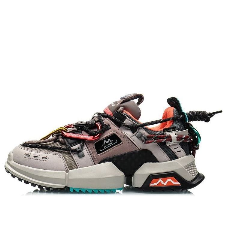 (WMNS) Li-Ning Titan GTX 'White Brown' AGLQ138-2