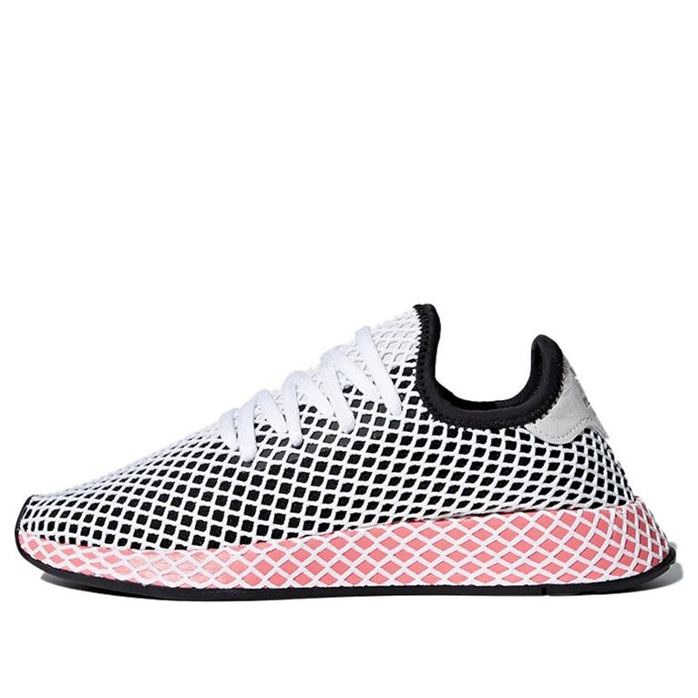 (WMNS) adidas Deerupt 'Black Pink Rose' CQ2909