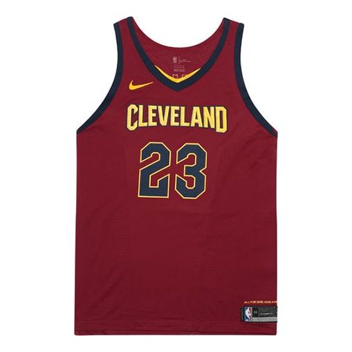 Nike Lebron James Cleveland Cavaliers Icon Edition Authentic AU Red 863018-677
