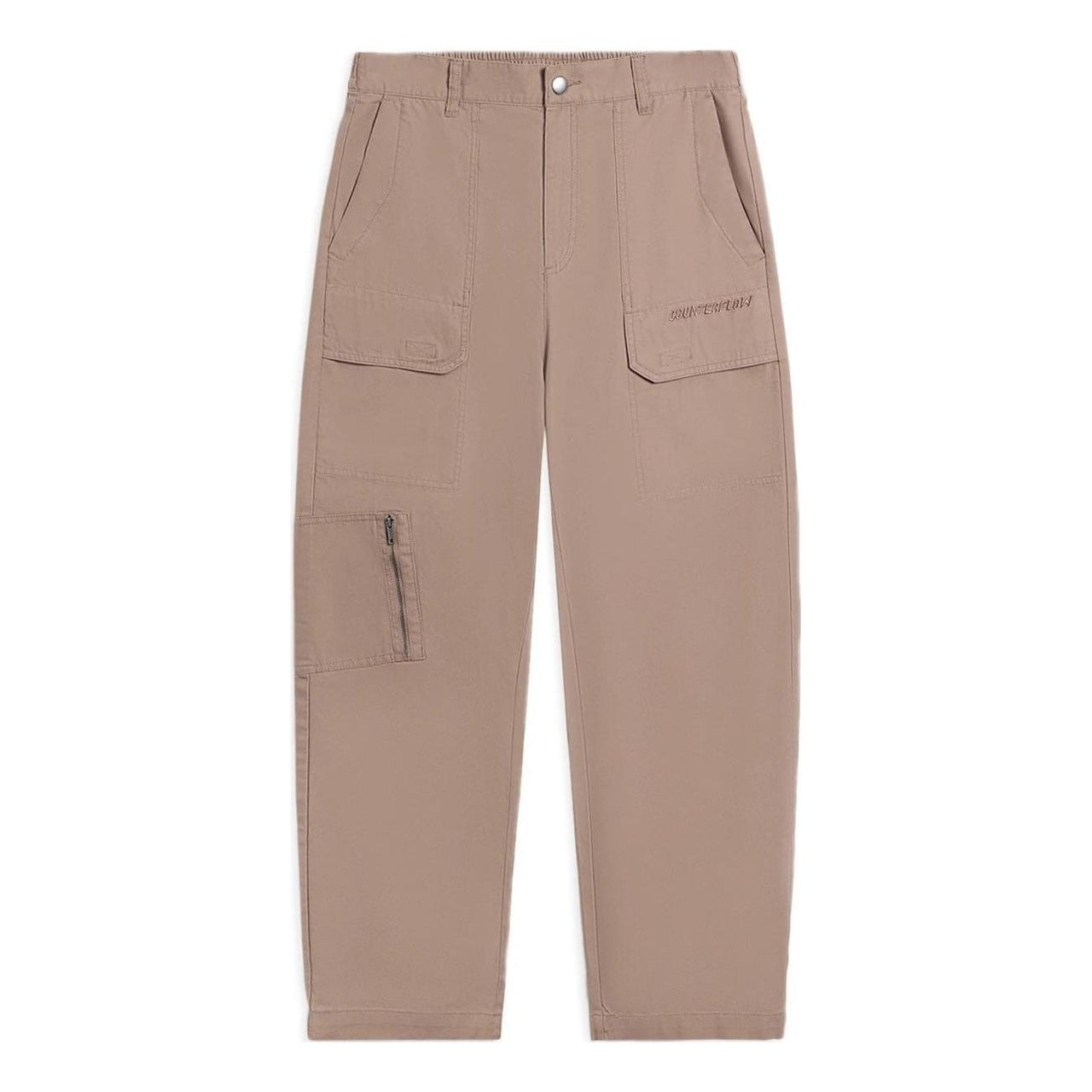 Li-Ning Counterflow Logo Straight Pants 'Brown' AKXS843-2