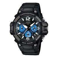 CASIO Waterproof Sports Quartz Mens Black Analog MCW-100H-1A2VDF