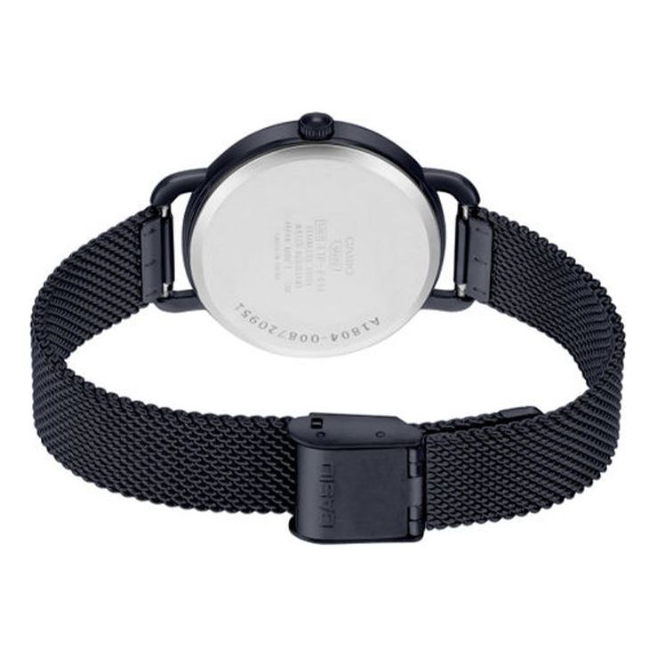 CASIO Quartz Waterproof Black Analog LTP-E414MB-1ADF