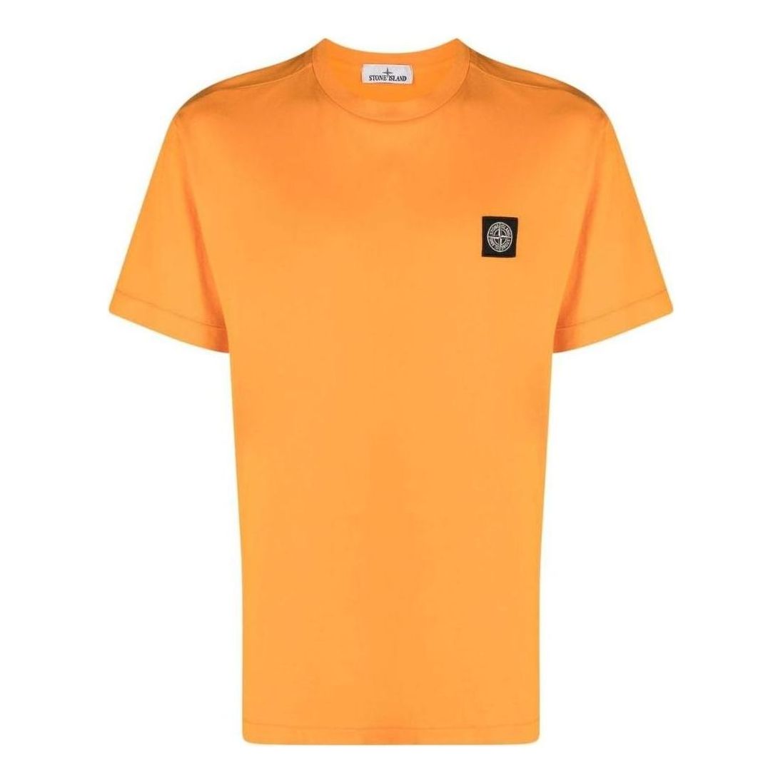 STONE ISLAND Garment Dyed Logo T-shirt 'Orange' 101524113-V0032