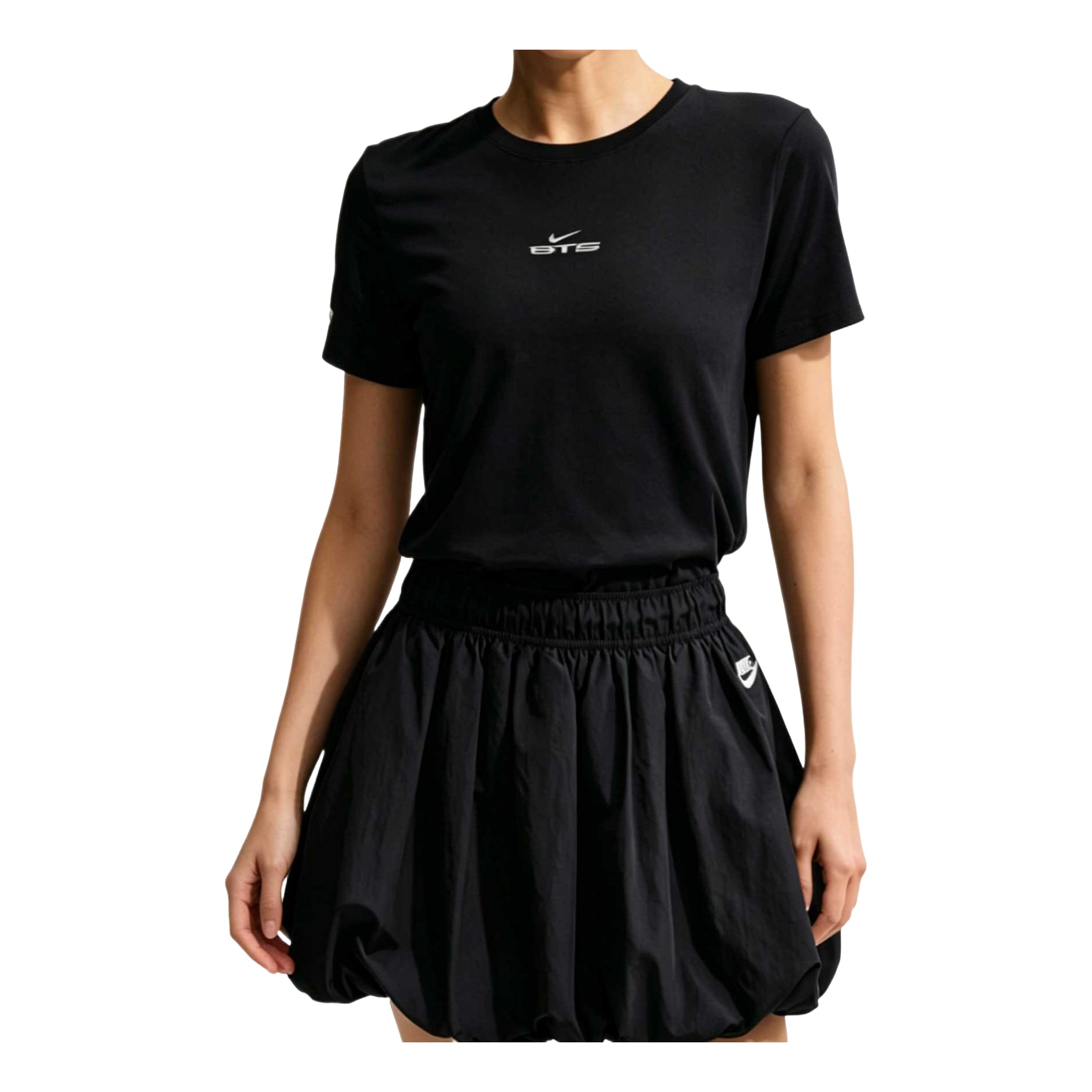 (WMNS) Nike x BTS T-Shirt 'Black' JF1696-010