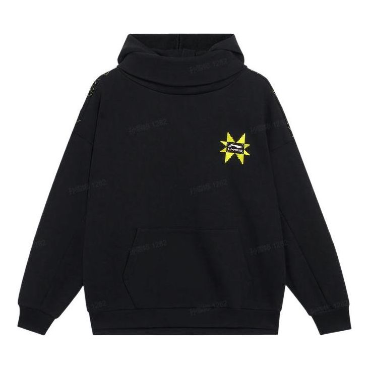 Li-Ning Graphic Hoodie 'Black' AWDSD07-2