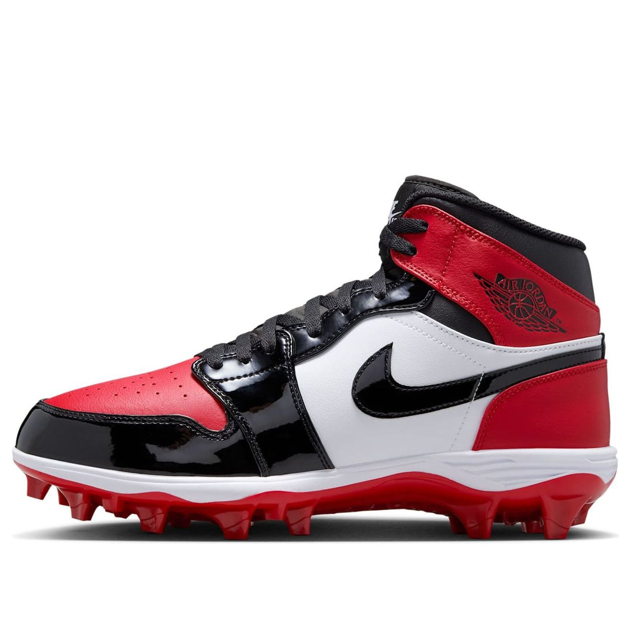 Air Jordan 1 Mid TD Cleat 'Bred Toe' FJ6805-601