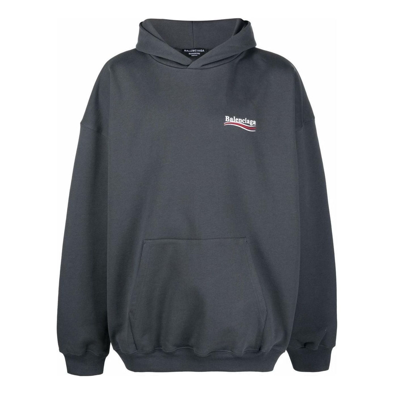 Balenciaga Political Campaign Hoodie 'Grey' 620973TKVI91366