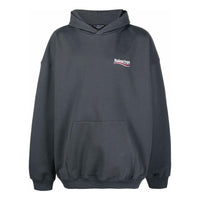 Balenciaga Political Campaign Hoodie 'Grey' 620973TKVI91366