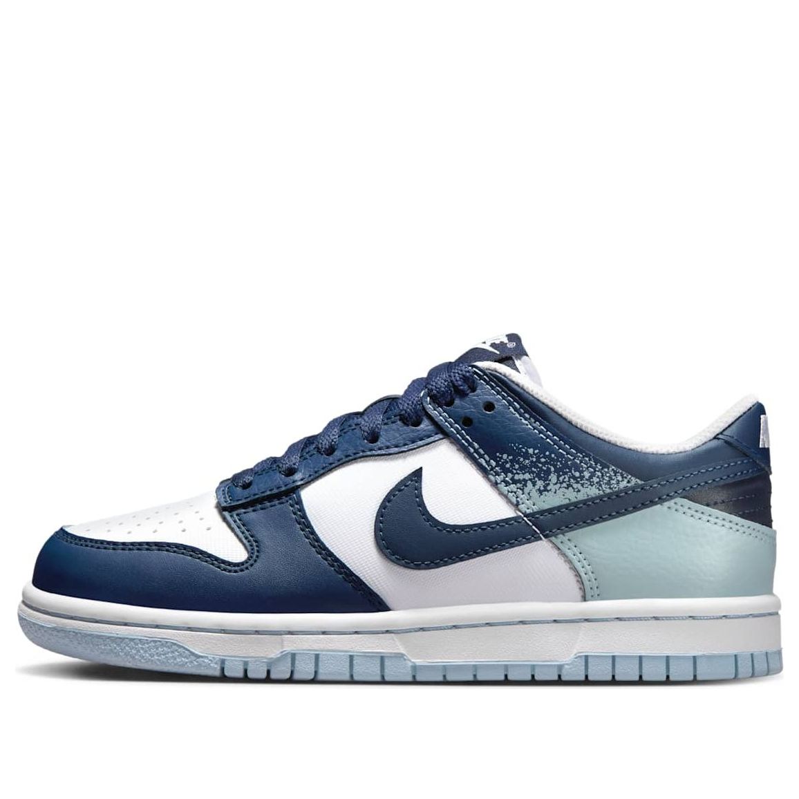 (GS) Nike Dunk Low 'Blue Splatter' IB7687-100