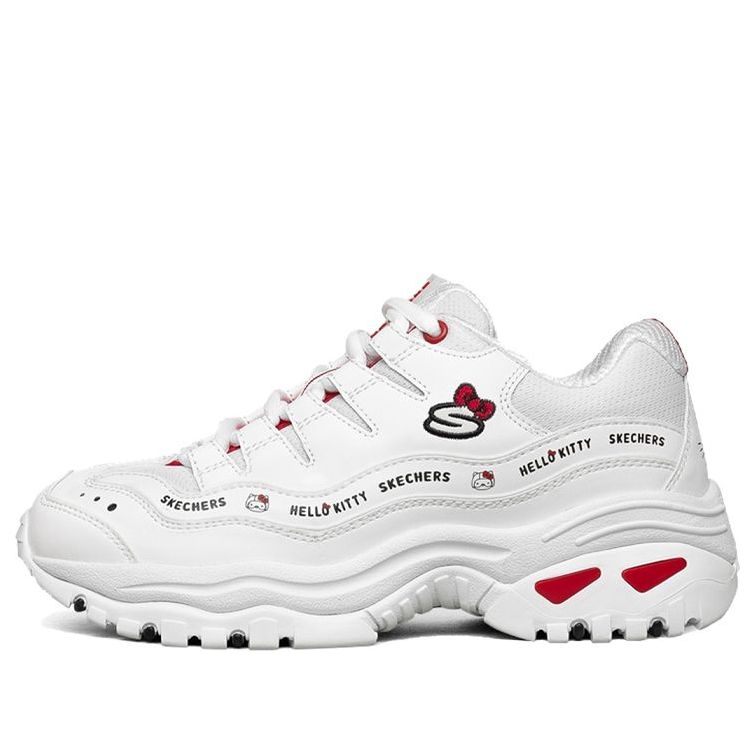 (WMNS) Hello Kitty x Skechers Low-Top White 66666320-WHT