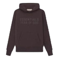 (PS) Fear of God Essentials SS23 Logo Hoodie 'Plum' FOG-SS23-204