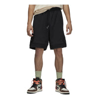 Air Jordan Solid Color Straight Shorts Black DQ7472-010