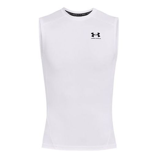 Under Armour HeatGear Sleeveless Shirt 'White' 1361522-100