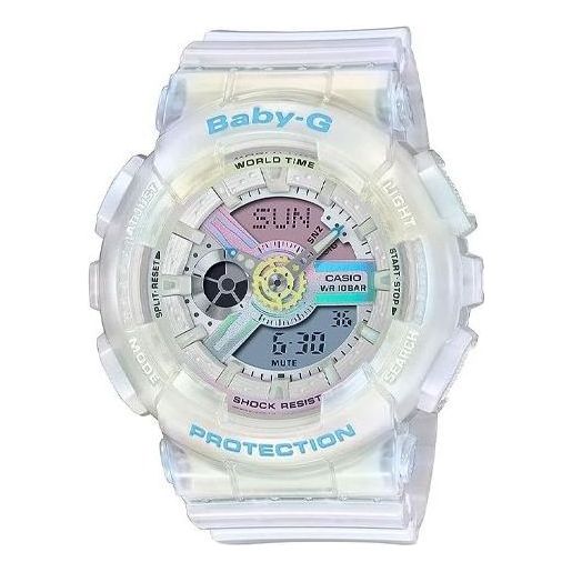 (WMNS) CASIO Baby-G Digital-Analog 'Clear Aurora' BA110PL7A2DR