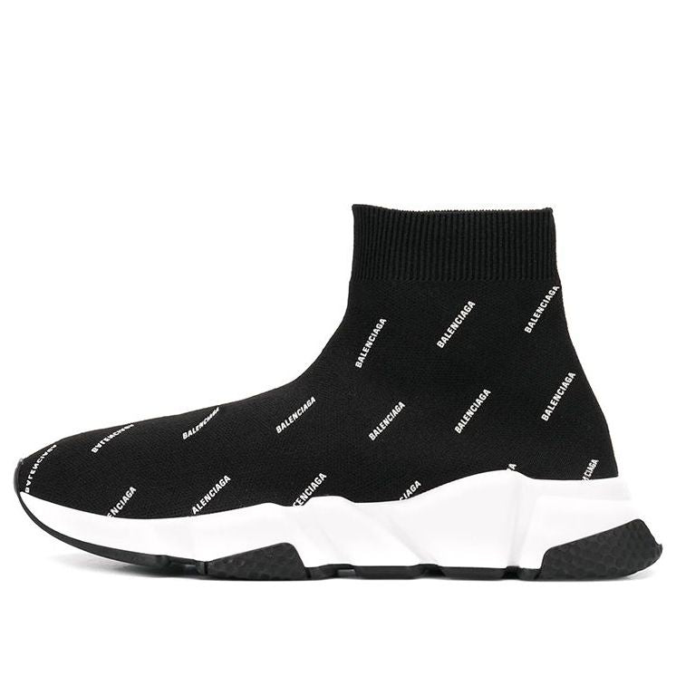 (WMNS) Balenciaga Speed Trainer 'Black White' 525721W06501006