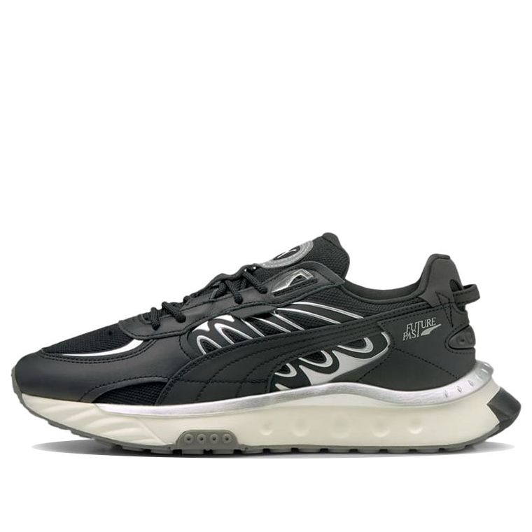 PUMA Wild Rider Techno 'Black Silver' 381596-02