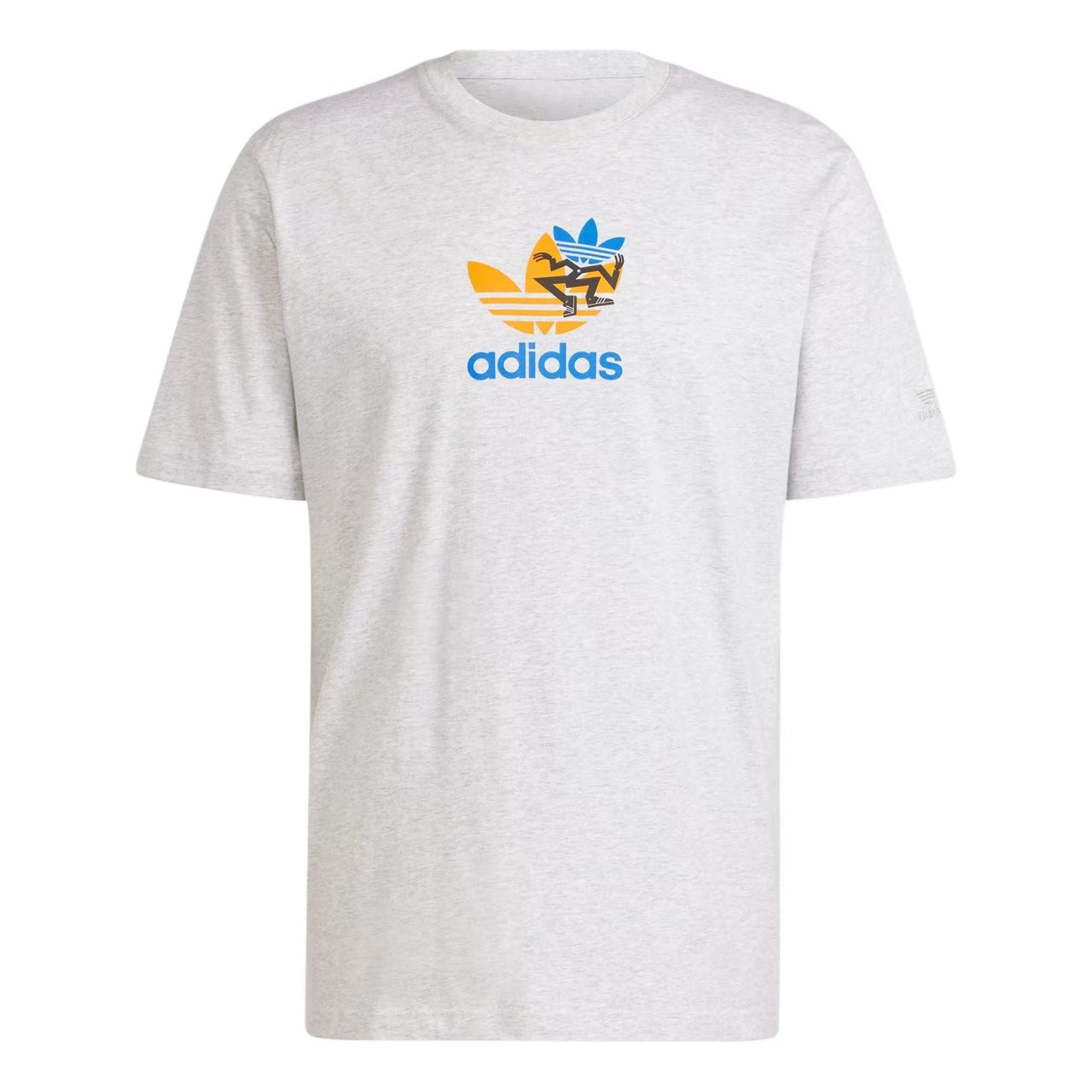 adidas Lifestyle Training Supply T-shirt Asia Sizing 'Light Grey' IS2912