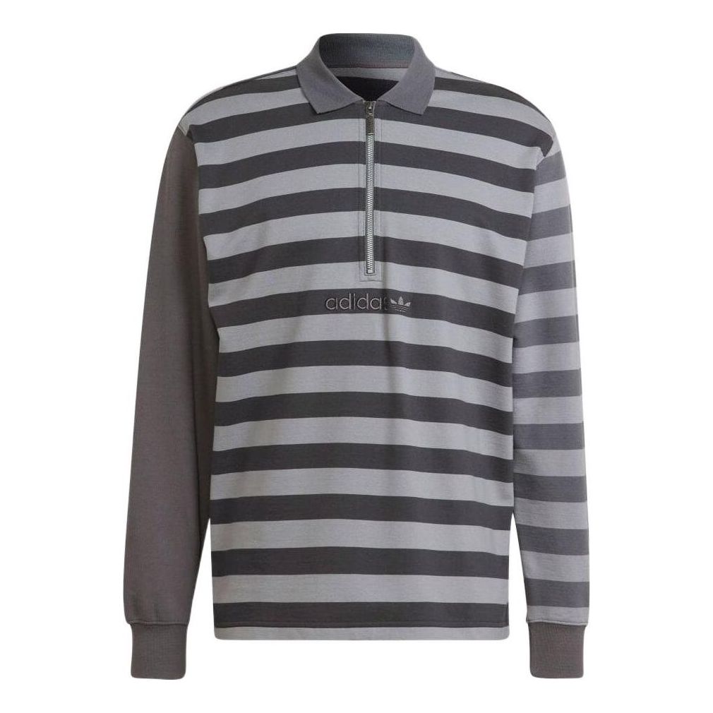 adidas SPRT Frank Rugby Shirt 'Grey' HE4703