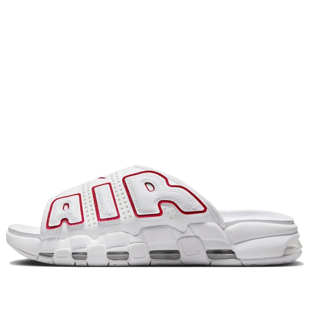 Nike Air More Uptempo Slide 'White Red' FD9884-100