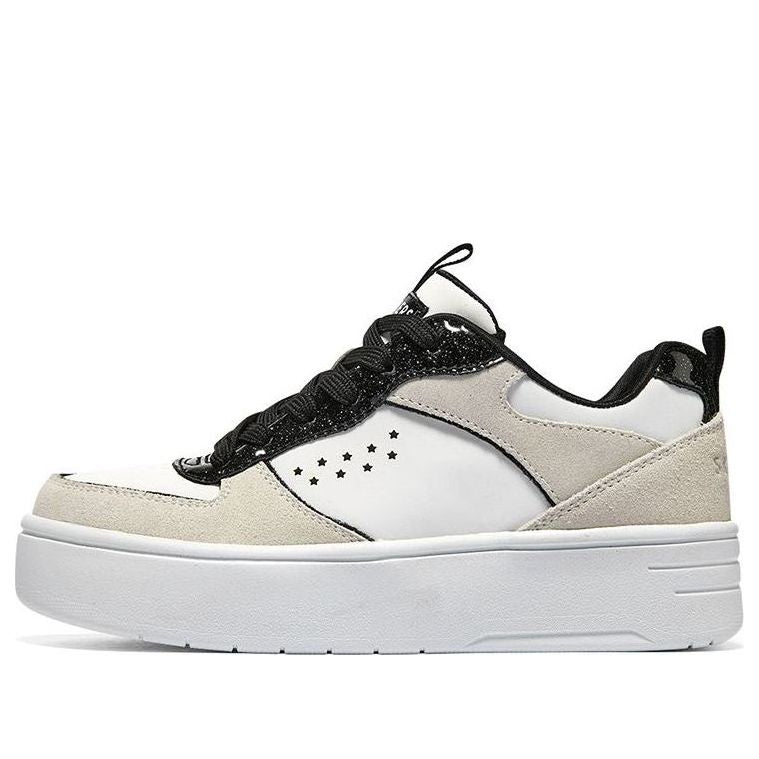 (GS) Skechers Court High 'White Black' 310194L-WBK