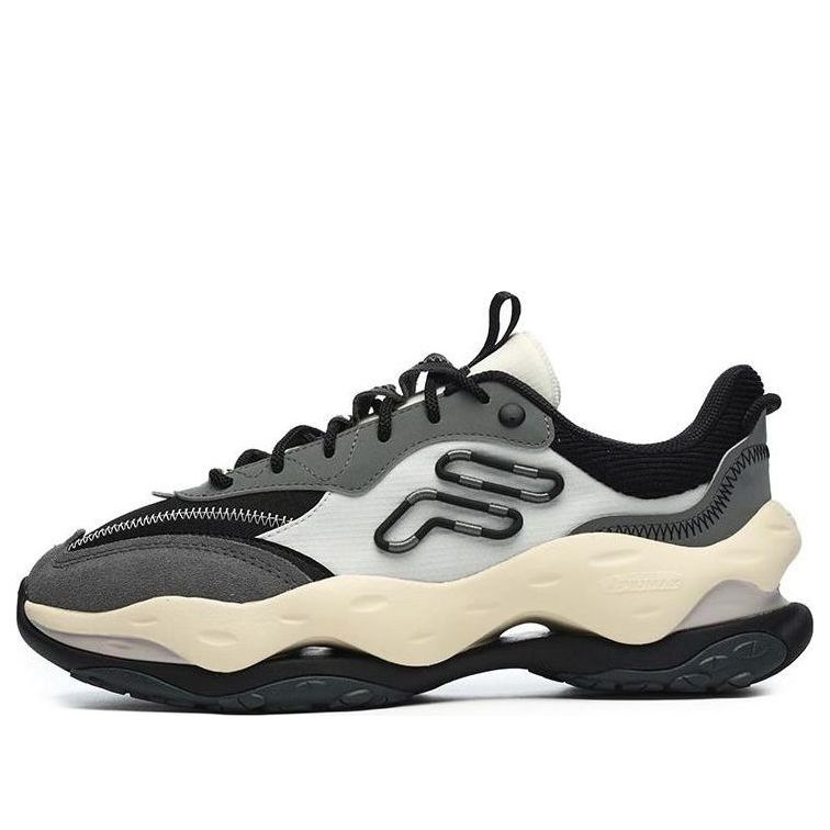 FILA FUSION Cheese Sneakers 'Grey Black' T12M241103FSB
