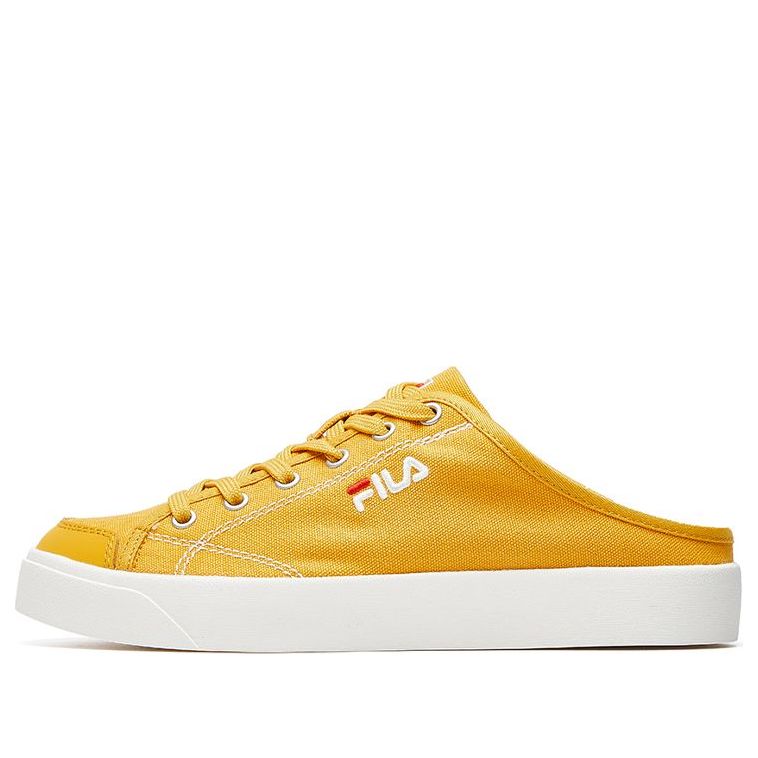 (WMNS) FILA CLASSIC KICKS MULE canvas shoes Yellow F12W024421FGG