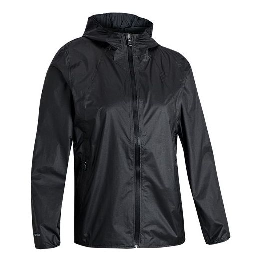 (WMNS) Under Armour Impasse Rain Shell Jacket Black 1350952-001
