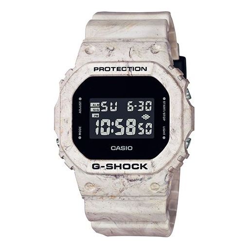 CASIO G-Shock Square 'White Black' DW-5600WM-5PRD