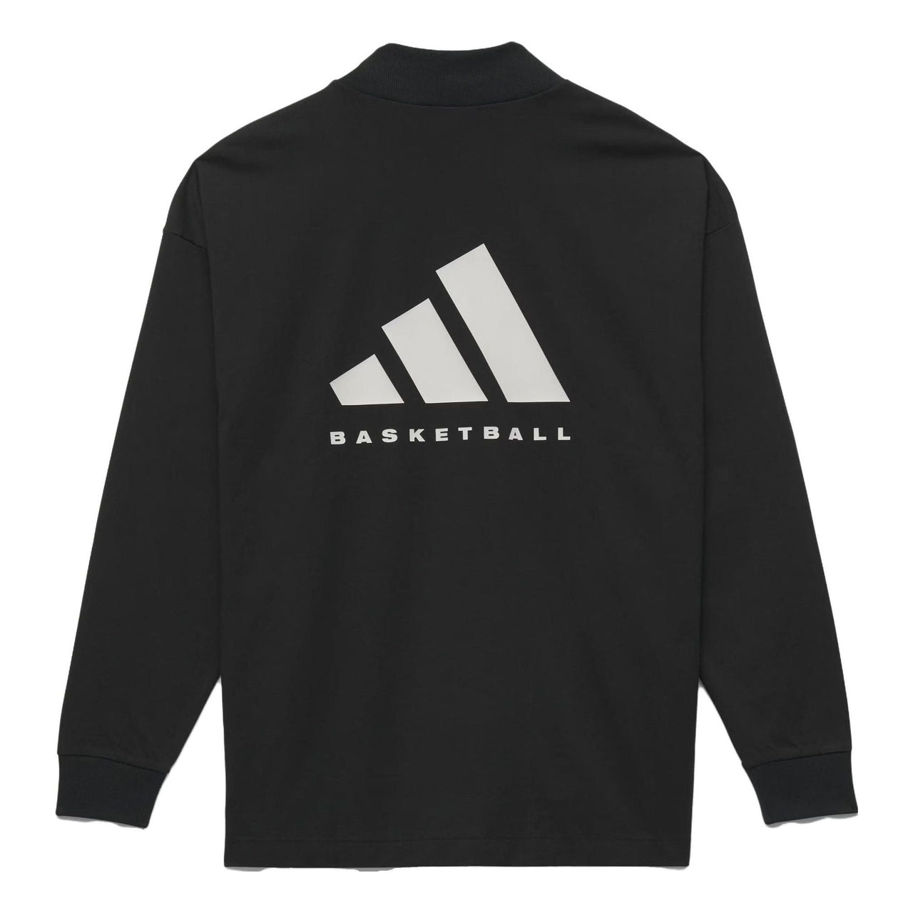 adidas Basketball Long Sleeve Tee 'Black' IR8489