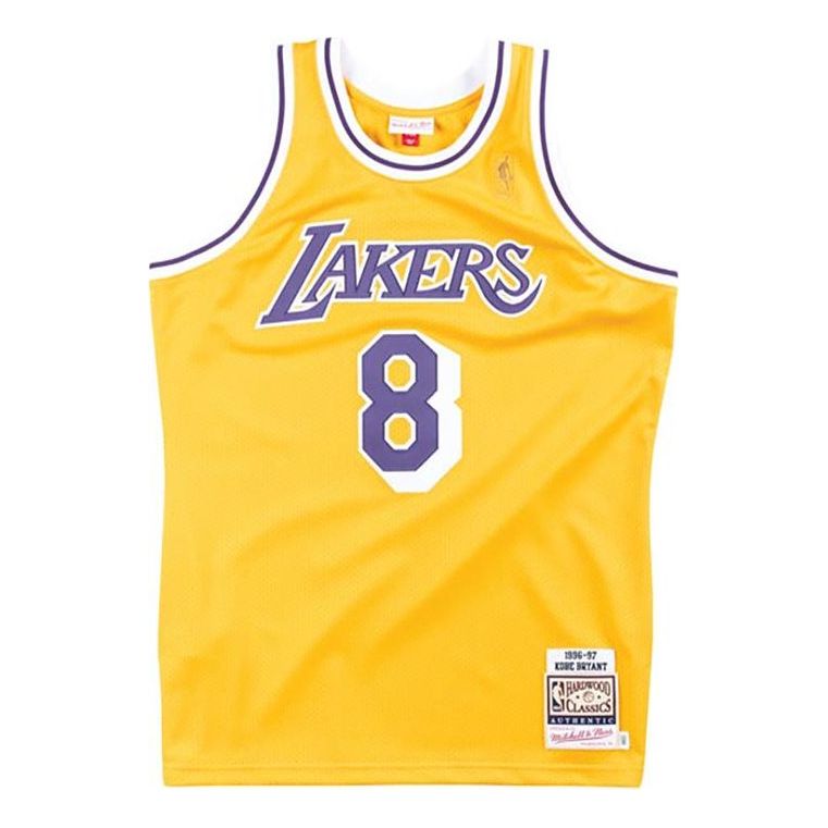 Mitchell & Ness NBA Kobe Bryant Los Angeles Lakers 1996/97 Authentic Jersey #8 AJY4GS18091-LALLTGD96KBR