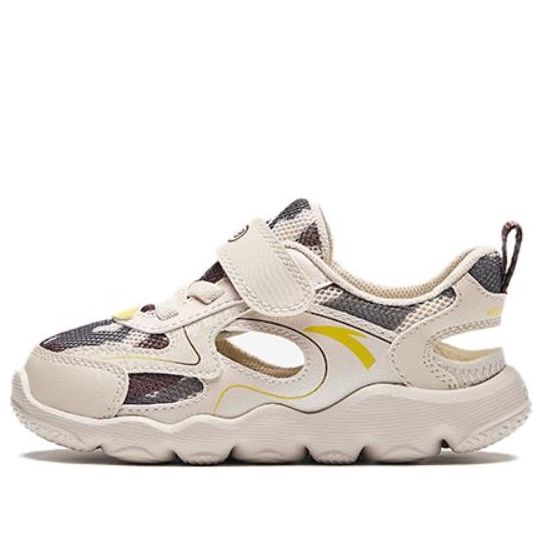 (TD) ANTA Baby Walking Sandals 'Beige Grey Yellow' A312420010-1