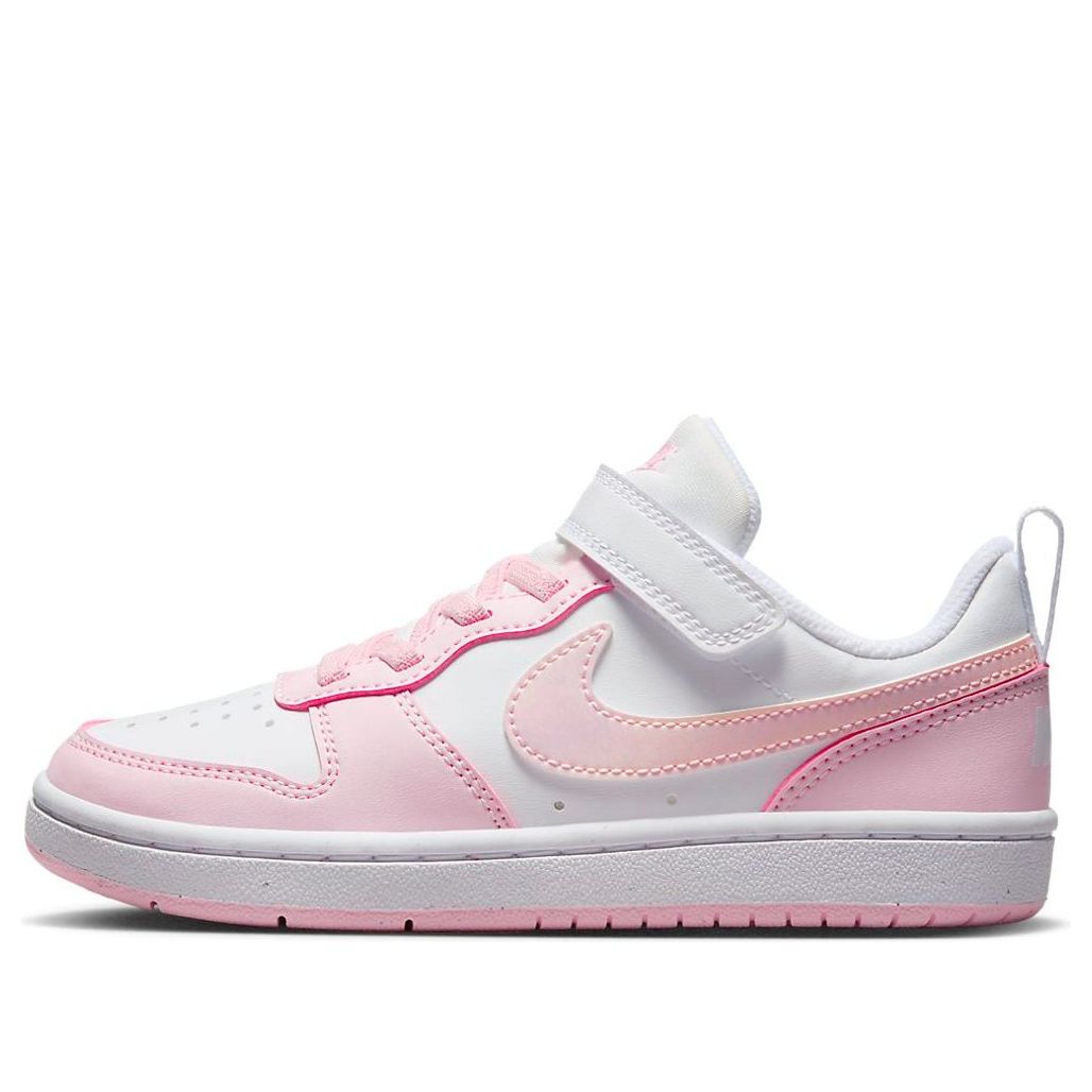(PS) Nike Court Borough Low Recraft 'Pink Foam White' DV5457-105