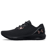 (WMNS) Under Armour HOVR Sonic 5 'Black Metallic Rose Gold' 3024906-002