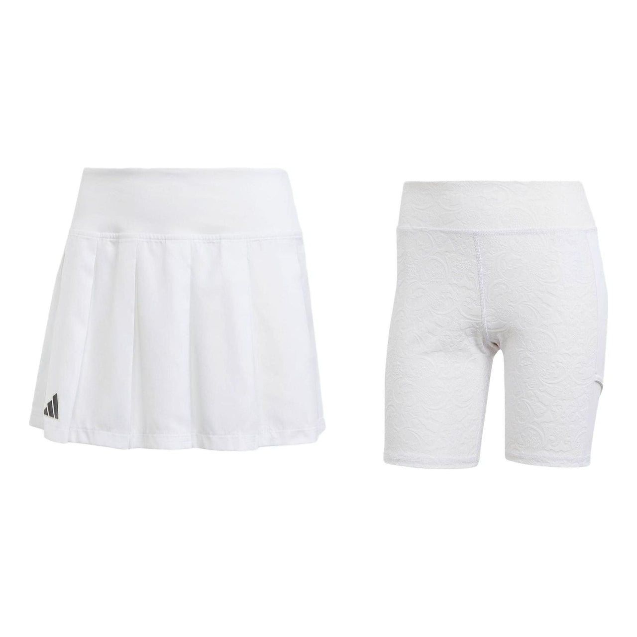(WMNS) adidas Pleat Skirt Pro 'White' IA7025